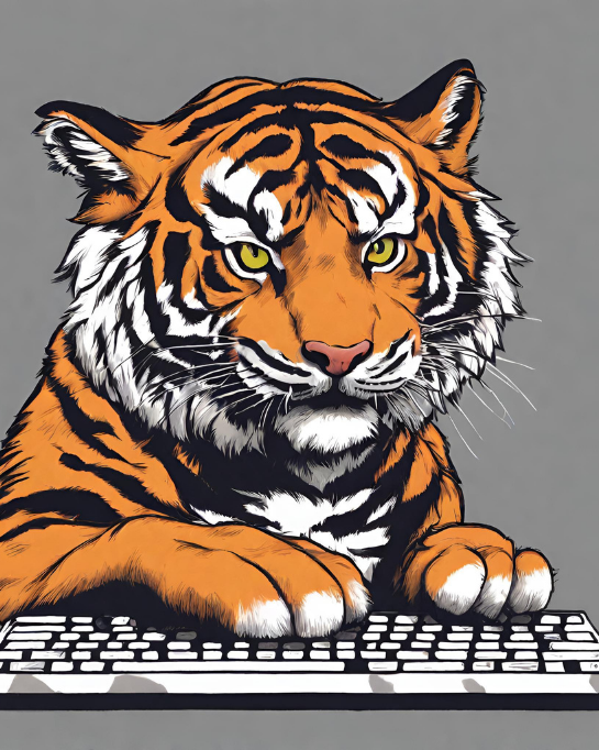 Keybots Tiger Keyboard Tiger – Decompress Sec